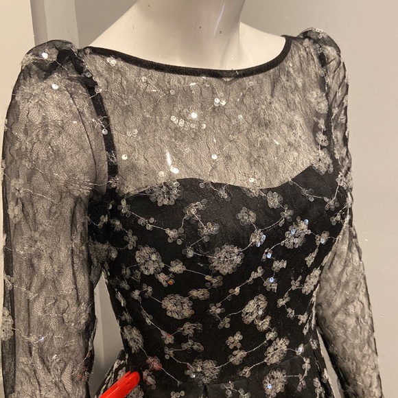 NWOT Mac Duggal sequin ball gown - Picture 4 of 14